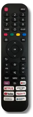 Produktbild von Ersatz Fernbedienung für Telefunken QU50VP750S | QU55VP750S | XF32VP750M