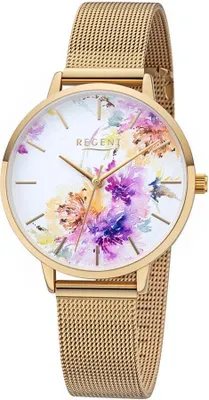 Produktbild von Regent Damenarmbanduhr BA-499 Ladyline Quarzwerk