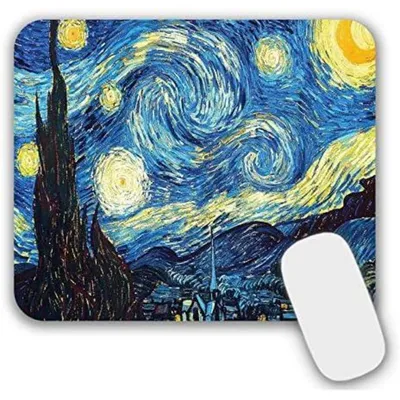 Produktbild von Mauspad Gaming Office 24 x 20 x 0,3 cm waschbar rutschfest Elasthan-Stoff Naturkautschuk