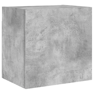 Zdjęcie produktu dla vidaXL Szafka ścienna pod TV betonowa szara 40,5x30x40 cm materiał drewnopochodny