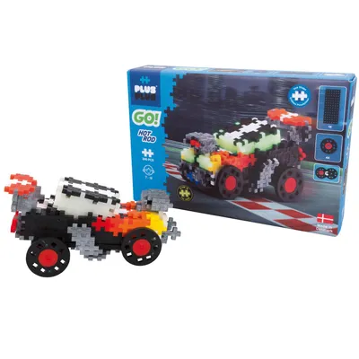 Obrázok produktu pre Plus Plus „Plus-Plus Go“ – „Hot Rod“ (7007)
