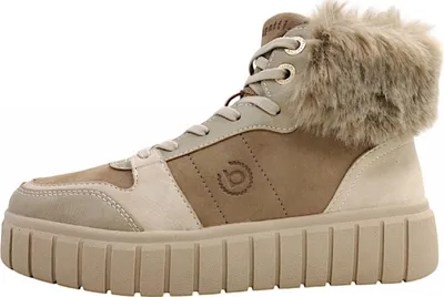 Immagine prodotto di Bugatti: Scarpe da donna, stivali alti, color beige, per il tempo libero