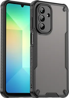 Image de Etui de protection pour Samsung Galaxy A26 5G, dos translucide mat, étui TPU noir