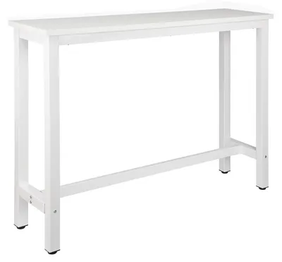 Produktbild von Bartresen – Tisch – Bistrotisch – 140x40x100 cm – Mit Fußstütze und Metallgestell – Frühstückstisch – Esstisch