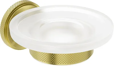 Zdjęcie produktu dla Mexen Gravo mydelniczka, złota szczotkowana - 70A93055-55