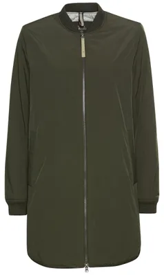 Produktbild von camel active Damen Wasserabweisender Mantel aus reinem Polyester Waldgrün, women