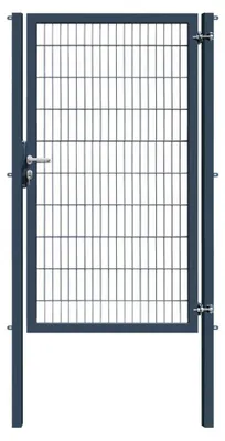 Produktbild von 120 x 200 cm Doppelstabmatten Industrietor 8/6/8 Anthrazit