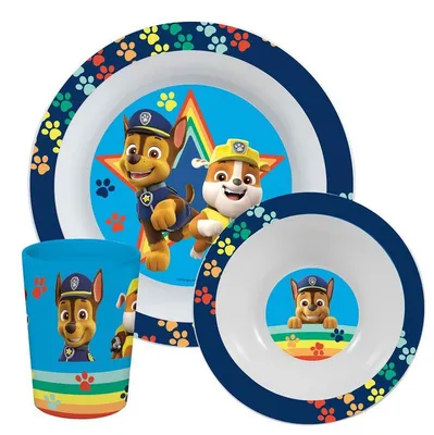 Image de Paw Patrol, set de petit-déjeuner 3 pièces