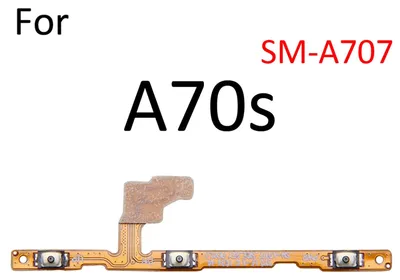 Image de Câble flexible pour bouton d'alimentation et de volume – Pièce de rechange pour Samsung Galaxy A70s