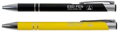 Obrázok produktu pre WETEC ESD biros s veľkokapacitnou náplňou, čierna/strieborná (ESD biros)