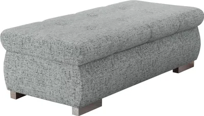 Produktbild von MIRJAN24 Polsterhocker Orkan Groß, Moderne Sitzhocker vom Hersteller, Holzkonstruktion, 120x60x39 cm (Farbe: Corbett 82)