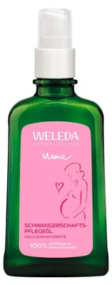 Produktbild von Weleda Mama Schwangerschafts-Pflegeöl 100 ml, Öl, Frauen, Anti-Dehnungsstreifen, Feuchtigkeitsspendend, Beruhigend, Weichmachend, Jeder Hauttyp, 100 ml, Spray