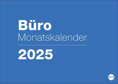 Produktbild von Büro Monatsplaner 2025