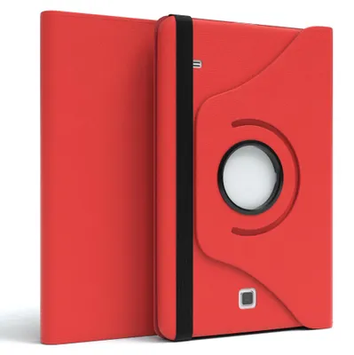 Produktbild von EAZY CASE - Tablet Hülle für Samsung Galaxy Tab 3 7.0 Schutzhülle, Tablet Case 360° drehbar in Rot