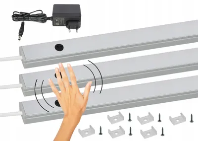 Produktbild von AQUALED LED Unterbauleuchte Küchensicherung Berührungslos 3x 40cm
