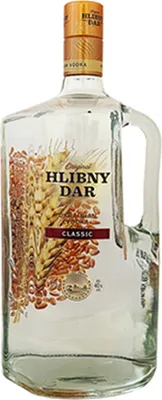 Produktbild von Vodka Hlibny Dar Classic 1,75L Ukrainischer Wodka Chlebnij Dar