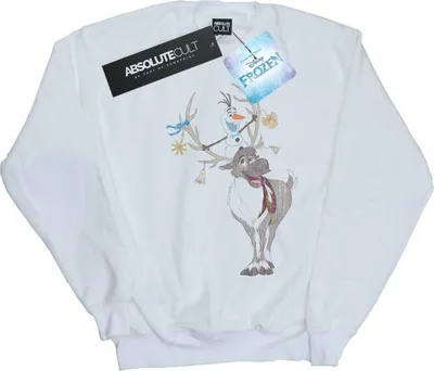 Produktbild von Disney - "Frozen" Sweatshirt für Herren BI25509 (M) (Weiß)