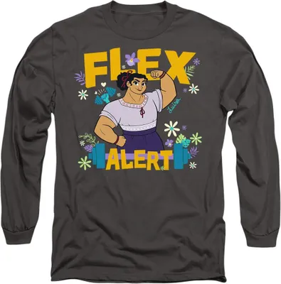 Produktbild von Encanto - "Flex Alert" T-Shirt für Herren/Damen Uni TV14403 (M) (Holzkohle)