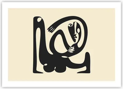 Produktbild von Poster - Poster ohne Rahmen - Surreal Charakter Kontrast - 70x50 cm - Wand Bild - Wanddeko - Wandbilder - Kunstposter - Wandposter - Bilder - Kunstdruck - Wanddekoration - Wandbild - P2XAA70x50-4615