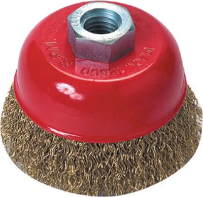Produktbild von ToolTech 50004 Topfbürste 75mm rot Holz und Metall