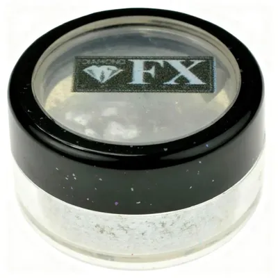 Image de Diamond fx plastique sans paillettes blanches