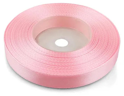 Productafbeelding van Satinband Hellrosa 12 mm x 32 m voor Decoratie en Creatief Gebruik