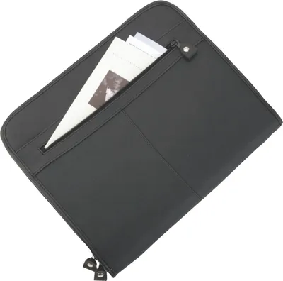 Produktbild von Alassio Schreibmappe MILANO 30042 36x29x5cm Kunstleder schwarz