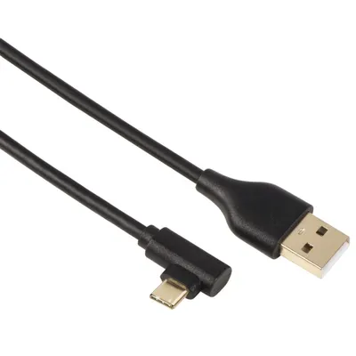 Obrázek produktu pro Hama 00135738, 1 m, USB A, USB C, USB 2.0, Samec/samec, Černá
