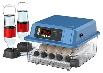 Immagine prodotto di Incubatrici per uova, controllo automatico della temperatura, design intuitivo, capacità per 15 uova