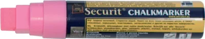 Zdjęcie produktu dla Marker kredowy Securit ORIGINAL LARGE końcówka klinowa szerokość linii: 7-15 mm różowy