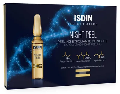 Produktbild von ISDIN Night Peel, Frauen, Jeder Hauttyp, 20 ml