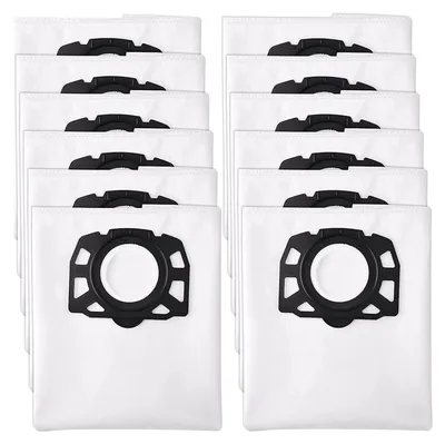 A stack of vacuum cleaner bags.