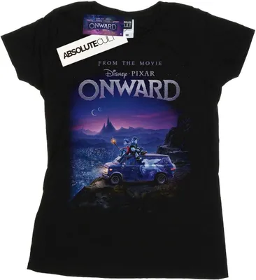 Produktbild von Disney - "Onward" T-Shirt für Damen BI36470 (XXL) (Schwarz)