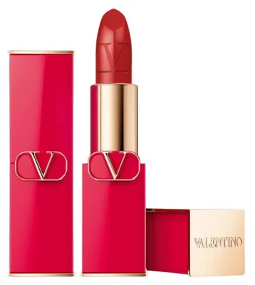 Image de Valentino, Rosso, Satin Finish, Cream Lipstick, 205A, Refillable, 3.5 g