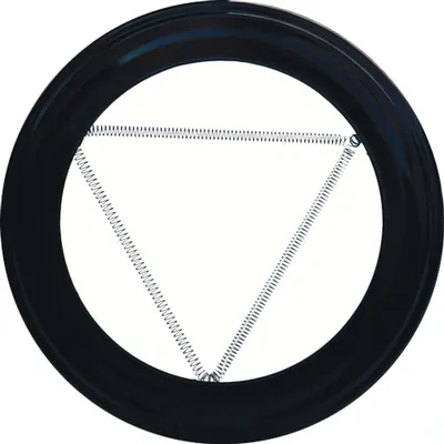 Immagine prodotto di Coperchio decorativo nero per piano cottura 150 mm.