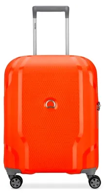 Produktbild von PARIS - Clavel - Schmaler, starrer Kabinenkoffer - 55x40x20 cm - 35 Liter - XS - Orangefarbene Mandarine