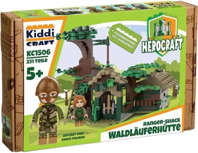 Image de Kit de construction « Cabane du rôdeur », 331 pièces