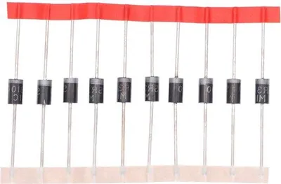 Obrázok produktu pre 50 ks usmerňovacích diód s Schottkyho bariérou SR3100 (SB3100) – balenie po 50 ks – 3 A, 100 V, DO-201AD (DO-27), axiálne
