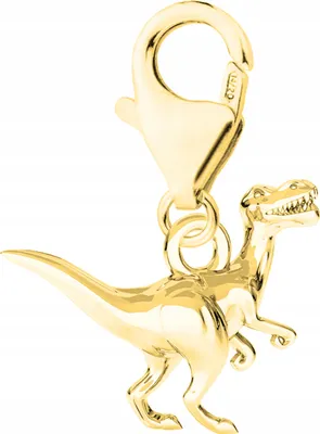Immagine prodotto di Ciondolo d'oro dinosauro drago dinosauro ARGENTO 925