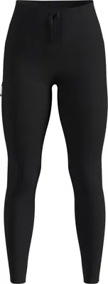 winddichte Langlauftights von Odlo mit elastischem Bund und Kordelzug