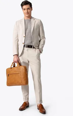 Immagine prodotto di Borsa da uomo Wittchen per laptop (17 pollici) in Pelle finta marrone