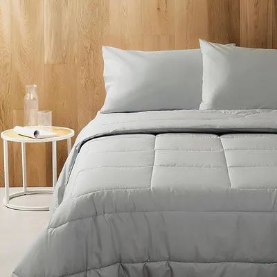 Produktbild von Bassetti Baumwollsatin-Bettwäsche-Garnitur AGRIGENTO Farbe BEIGE 42 Größe 155x220+80x80