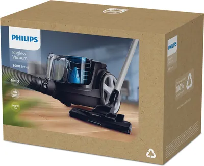 Immagine prodotto di Aspirapolvere senza sacco 76db nero profondo Philips FC9331-09
