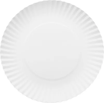 Image de Assiettes en papier blanc - 18 cm - 10 pcs