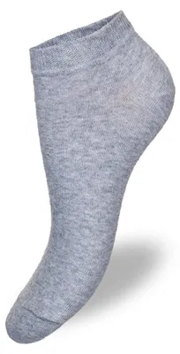 Zdjęcie produktu dla Skarpety damskie Milena, szare, wysokiej jakości bawełna, nowoczesny design, komfortowe, rozmiary 37-41
