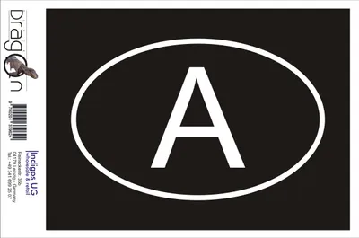 Produktbild von Aufkleber / Autoaufkleber - JDM / Die cut / Auto / OEM - Österreich A - 110x70 mm pink - Heckscheibe / Heckscheibenaufkleber