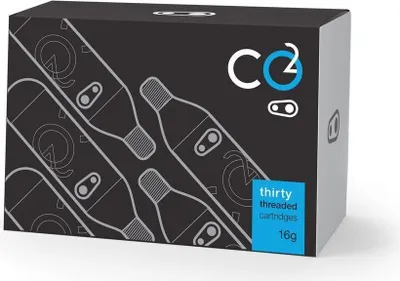 Obrázek produktu pro Crankbrothers CO2 kartuše 16g se závitem v balení 30 ks.