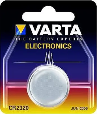 Produktbild von Varta Batterie Lithium Knopfzelle CR2320 3V Blister (1-Pack) 06320 101 401