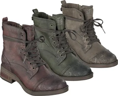 Produktbild von Mustang 1293-501 Schuhe Damen Stiefeletten Ankle Boots, Größe:39 EU, Farbe:Rot
