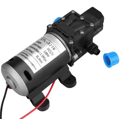 Selbstansaugende Membranpumpe 12V 100W 8L/min 160psi